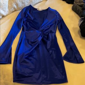 Satin party dress